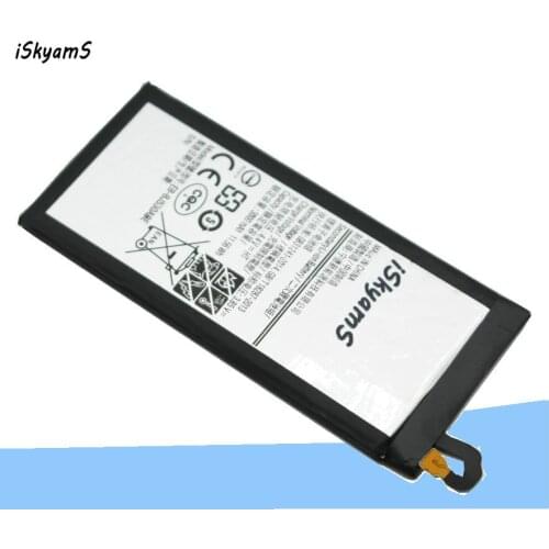 ISkyamS 1pcs 3000mAh EB-BJ530ABE Phone Battery For Samsung Galaxy J5 Pro 2017 J530 J5 Pro SM-J530K SM-J530F SM-J530Y