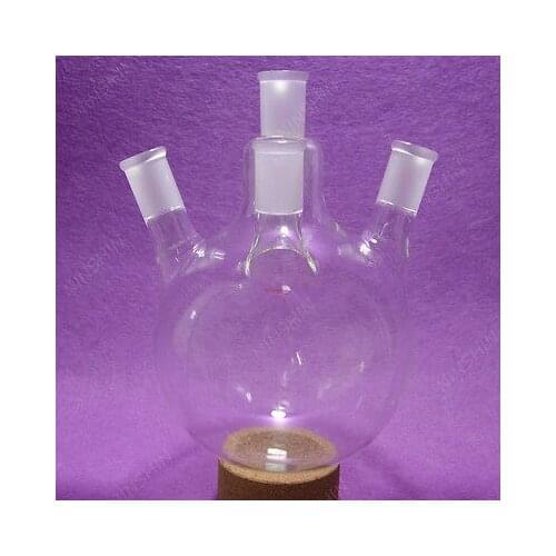 2000ML,24/40,Round Bottom Flask,RBF,Four Neck,4 Neck,2L,Lab Flask 24/40