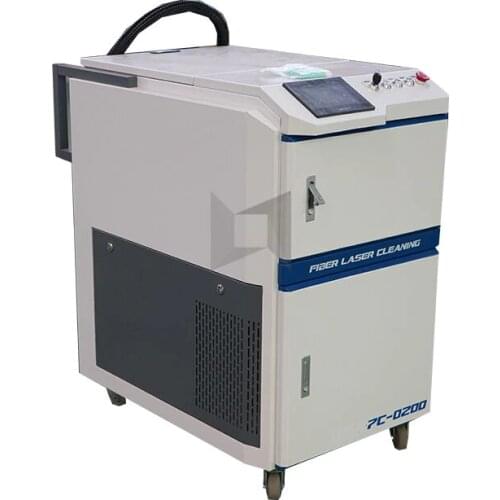 Laser derusting machine