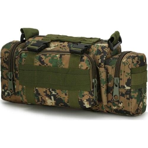 2021 Tactical Men Waist Pack Bum Bag Travel Bag Pouch Waterproof Military Male Belt Waist Packs Oxford Mobile Phone Wallet