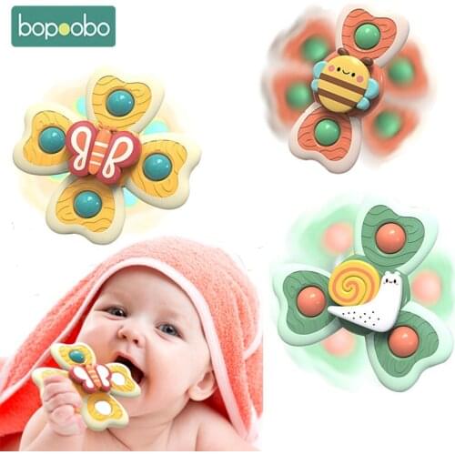 Baby Toy Set Cartoon Animals Bee Butterfly Educational Toys For Children Snail Three-Color Combination Safe Holiday Gift