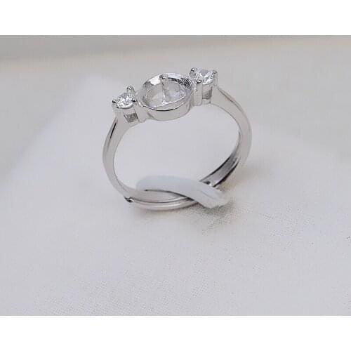 New Hot ADJUSTABLE Ring Mountings Base Findings Accessories Jewelry Settings Parts for Girls Pearls Beads Stones Agate