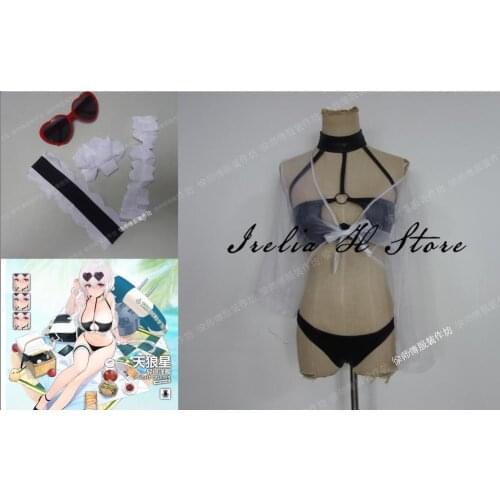 Sirius Azur Lane Cosplay Costume HMS Sirius Summer Seirios swimsuit cosplay costume custom made