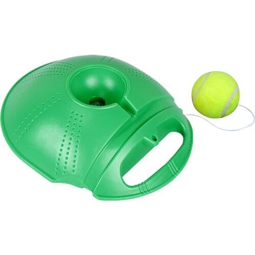 Tennis Trainer Rebound Ball Tennis Trainer Self-Study Practice Training Tool for Kids Player QW