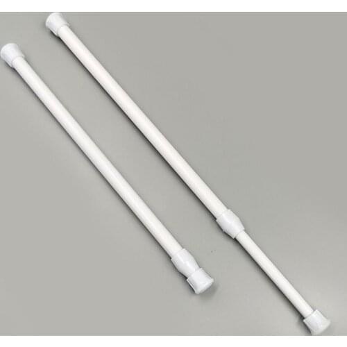 1 Piece 60-100cm High Carbom Steel Telescopic Rob Non Punching Door Curtain Rod Shower Curtaon Rod Door Curtain Rod