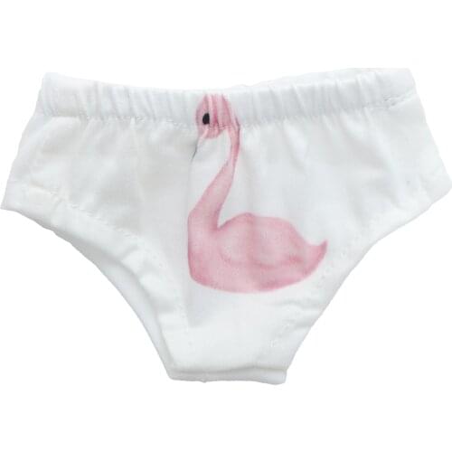 Handmade Cute 1 PCS Mini Underwear Multicolor Underpants Beach Wear Accessories Clothes for 18 Inch Girl Doll Baby Birthday Toy