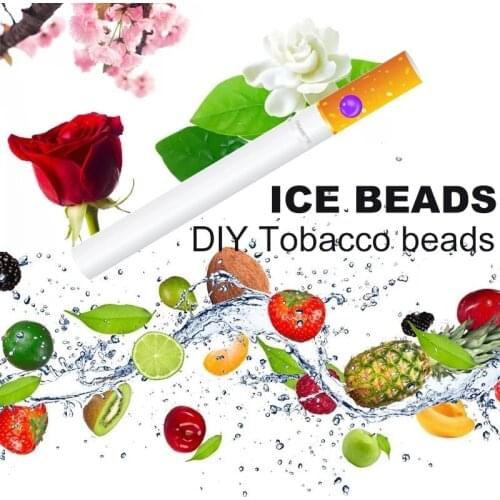 100pcs Mint Beads Filter Beads Pops Fruit Flavor Cigarette Popping Capsule ball For Smoking Holder Accessories Ice Tobacco Gift