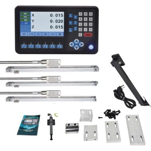 3 Axis LCD DRO Digital Readout D80 with IP67 Magnetic scale DMA DRO KIT RPM Function Included