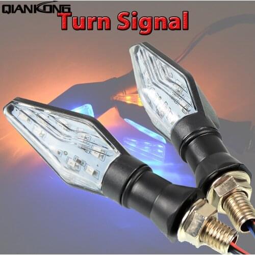Motorcycle Accessories New 12V Universal Motorcycle LED Turn Signal Light Indicators Amber Blinker Light Flashers Lighting