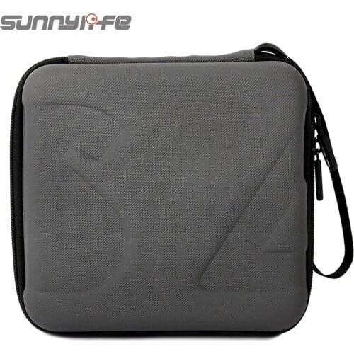 Sunnylife Carrying Case Portable Bag For DJI OSMO Mobile 3/4 PU Fabric Water-Proof Scratch-Proof Stable Gimbal Accessories