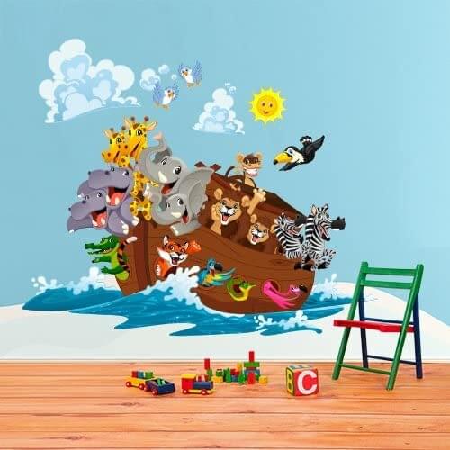 R00183Adesivo mural kids Wall Art measures 120x100 cm Wall decoration, Wall stickers, wallpaper