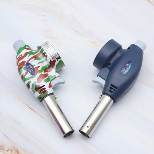 Lighters Gas Torch Flame Gun Blowtorch Cooking Soldering Butane AutoIgnition gas-Burner Lighter Heating Welding gas burner flame