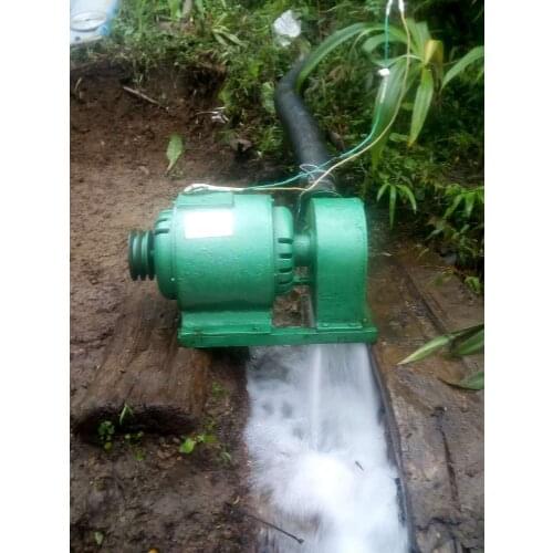 230V dual impact of permanent horizontal hydro-generating unit 3000w 3kw horizontal impact of dual-use power generation