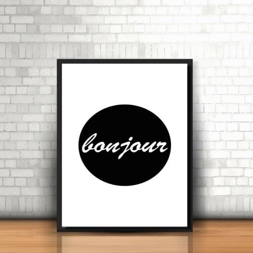 Personality Nordic Style Canvas Print painting Letters Quote Poster Wall Art Pictures For Home Decor Living Room No Frame LZ495