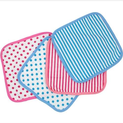Handkerchief Square Towel Bibs Newborn Baby Infant Face Hand Bathing Towel Feeding Square Towels Handkerchief
