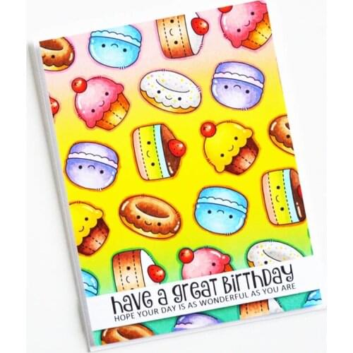 Fruits Ice Cream Metal Cutting Dies&Cordinating Stamps For Scrapbooking Craft Die Cut Card Making Embossing Stencil Photo Album