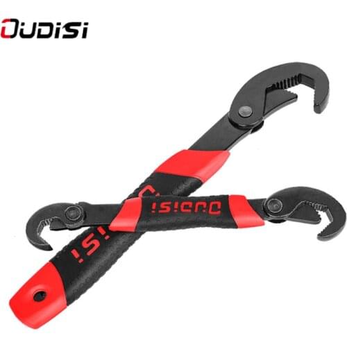 OUSIDI 6-22 / 22-32mm Universal Key Pipe Wrench Open End Spanner Set High-carbon Steel Snap N Grip Tool Plumber Multi Hand Tool