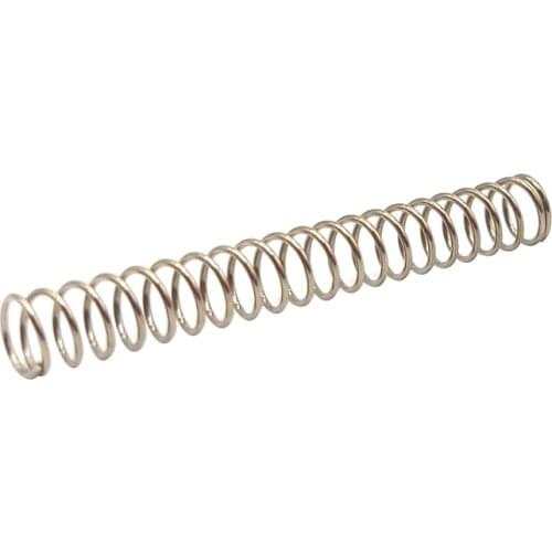 Pressure non-corrosive compression coil spring Stainless steel wire pring diameter 0.4*4*30mm
