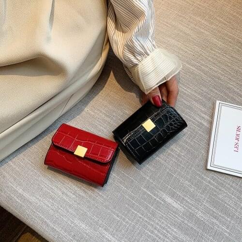 Retro New Crocodile Card Holder Crocodile Pattern Wallet Multifunctional Card Holder Credit Card Case Fashion Clutch Coin Purse