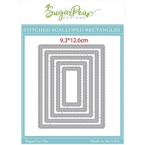 Rectangular loop troqueles de corte de metal scrapbooking cutting dies DIY dies scrapbooking nouveau arrivage 2021 die fille