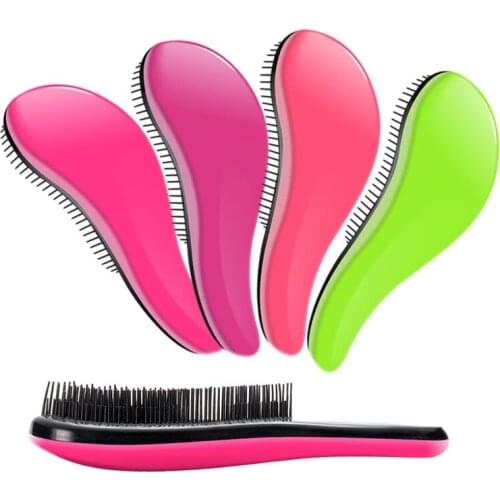 Large-TT Comb Detangling Hair Brush Haircare Styling Barber Accessories Brand Concept Store Hair Brush Women Cute Colorful Brush