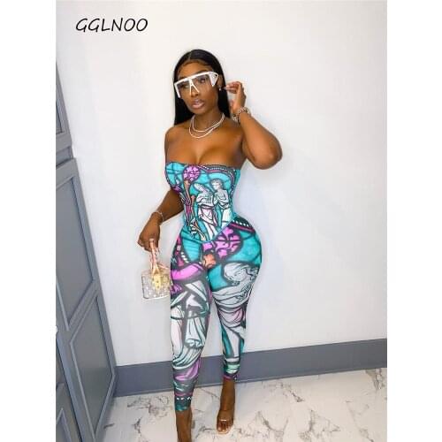 GGLNOO Pailey Angel Painting Womens Set Vintage Outfit Croset Tops and Legging Pants Matching Two 2 Piece Set Active Tracksuit