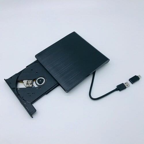 External Drives Laptop Movement USB3.0+Type-c Double Nip Extension Cable Portable Mobile CD-ROM DVD Burner