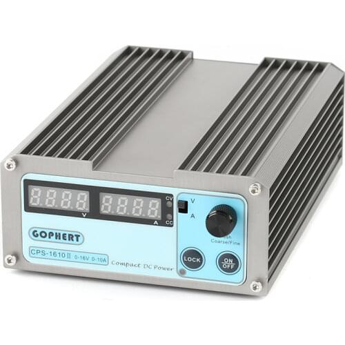 1610II Campact High Precision Digital Adjustable MINI DC Power Supply OVP/OCP/OTP 16V 10A 110V-230V 0.01V 0.01A EU US AU Plug
