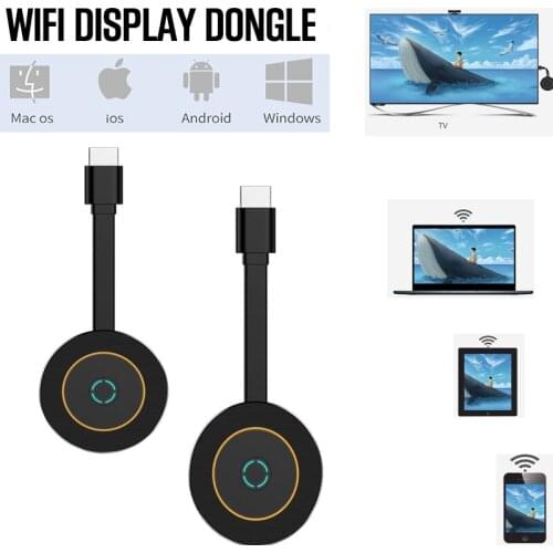G10 WiFi Display Dongle for TV HDMI-compatible DDR1Gbit AM8272X Miracast Any Cast DLAN for Android iOS Home Movie Accessory