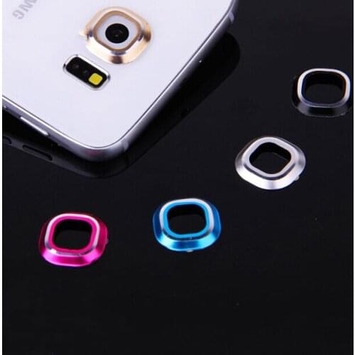 TOP quality Rear Camera Lens Metal Protective Ring Guard UBMSA Cover Protector for Samsung Galaxy S6/S6 Edge Lens Protection NEW