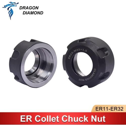 ER Collet Chuck Nut ER11 ER16 ER20 ER25 ER32 For CNC Lathe Clamping Milling Cutter Router Bit Holder CNC Tool High Quality
