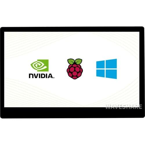 11.6inch HDMI LCD (H) , 1920x1080, IPS Capacitive Touch Screen LCD with Toughened Glass Cover, Supports Multi mini-PC