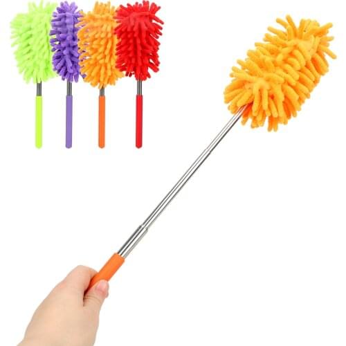 Cleanning Brush Dusters Washing Tool Telescopic Chenille Soft Microfibre Dust Remover Home Car Cleaner