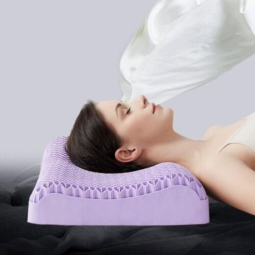 Hot sale baby anti-rolling toddler pillow pectin pillow toddler sleep breathable pillow no pressure pillow bedding safety pillow