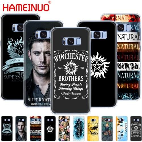HAMEINUO Supernatural Jared Padalecki cell phone case cover for Samsung Galaxy S9 S7 edge PLUS S8 S6 S5 S4 S3 MINI