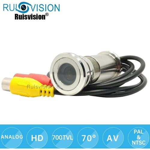 HD 700TVL analog Camera MINI Cat Eye Camera Door Hole Security Color Camera 1/4CMOS CCTV Video Security Surveillance Mini Camera