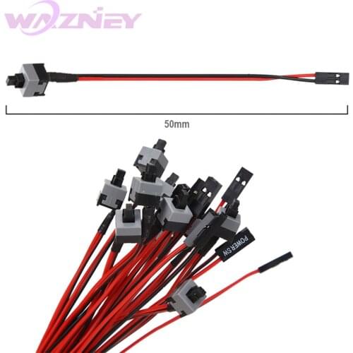 Host Motherboard Power Cable Adapter Cord Computer Mainframe Replacement ON/OFF Switch Reset SW Cable Connector HDD LED 2 Switch