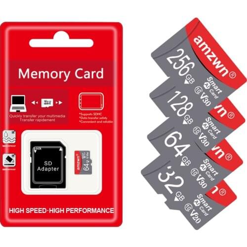Micro SD Memory Cards 16 GB 32 GB High Speed 64GB Class 10 Storage Micro SD Card 128gb 256gb TF for Phone/Tablet PC