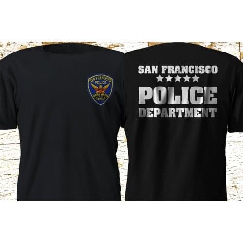 New San Francisco Police Department Sfpd CharlieS Angels Men Fashion Short Sleeve O-Neck Cotton Print Your Own T Shirt tees