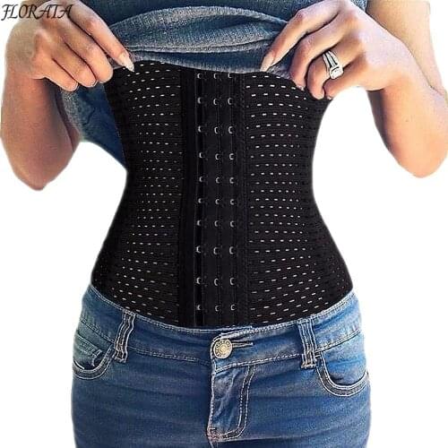 New Spiral Steel Bone Waist Trainer Corset Sexy Body Shaper Slimming Corset Belt Modeling Strap Plus Size S-6XL