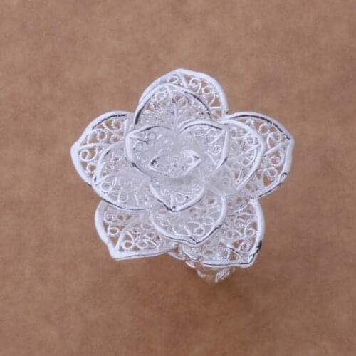 Wholesale High quality silver plated Fashion jewelry rings WR-372