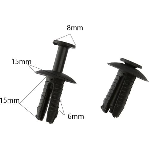 Plastic Bumper Mounting Rivet Body Trim Clip for BMW E30 E36 E46 E39 E38 Z1 Pack of 30