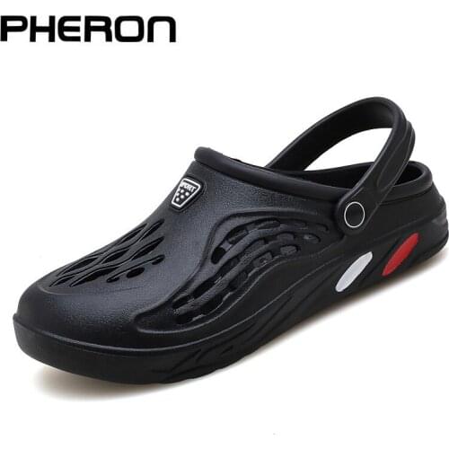 Latest Couple Garden Shoes Casual Mens Home Slippers Unisex Hollow out Casual Beach Quick Dry Sandal Flip 88 Bathroom Slippers