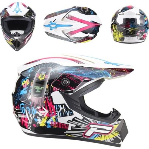 Summer And Winter Men Off-Road Racing Motocross Motorbike Motorcycle Helmet Full Face Cascos Para Moto Capacete3 Gifts