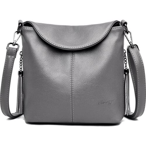Soft Leather Crossbody Bags Casual Female Shoulder Bags Quality Brand 2021 New Arrival Soft Pu Leather Women Handbags