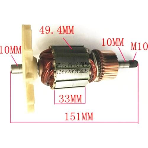 AC220-240V Rotor Motor Armature Replacement for MAKITA 9402 9401 514207-7 514205-1 Rotor Belt Sander