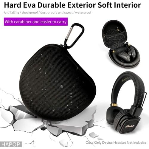 Hard Case for Marshall Major 2 Major II Major 3 Major III MID Monitor Bluetooth Beats Solo3 Solo2 JBL E45BT J55 J55a J55i J56BT