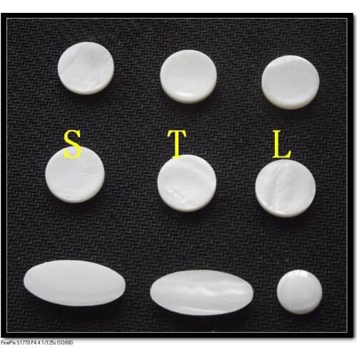 1 set Saxophone key buttons inlays real mother of pearl sax parts