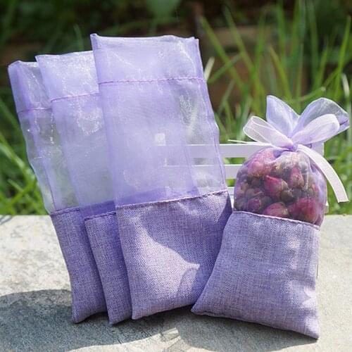 12pcs Small Sachets Empty Sachets Bags Gauze Storage Bags For Spice Packing Lavender Sachet Bag