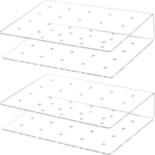 2 Pack Acrylic Lollipop Holder 20 Hole Cake Stand Display for Weddings Baby Showers Birthday Party Candy Decorative